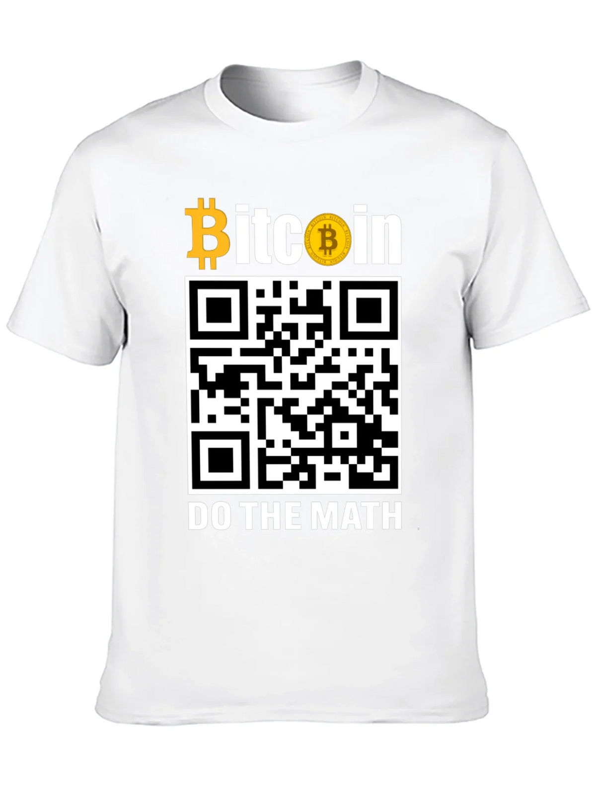 Bitcoin QR Code T-Shirt - Do The Math! product image 9