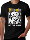 Bitcoin QR Code T-Shirt - Do The Math! product image 1