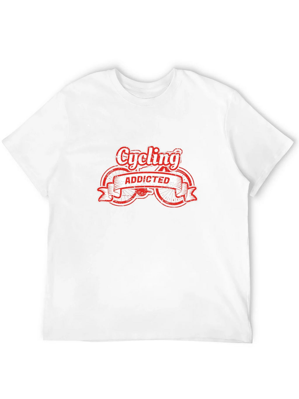 Cycling Addicted Black T-Shirt product image 11
