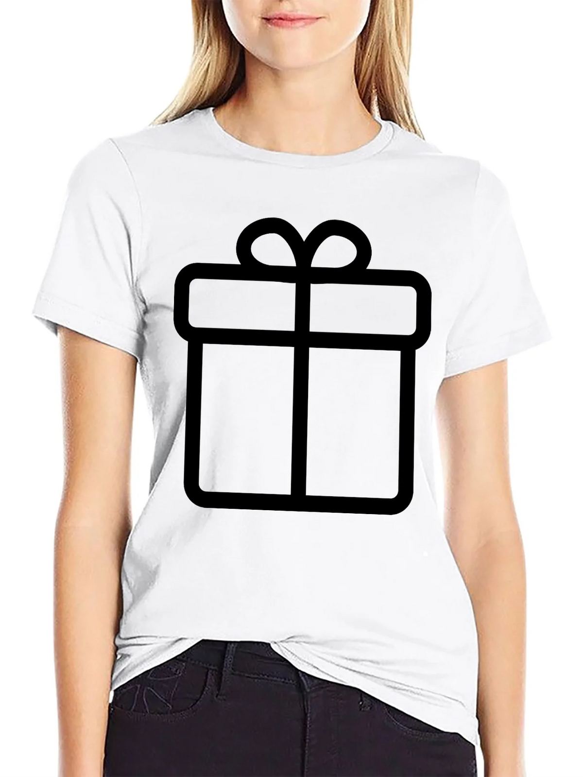 Gift Graphic Black T-Shirt product image 8