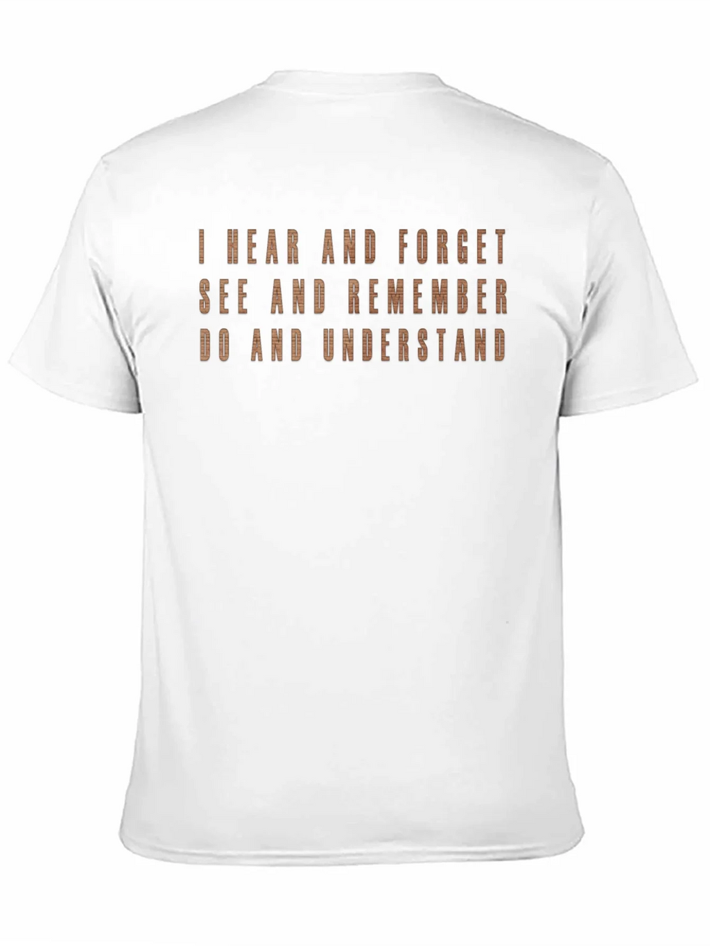 I Hear and Forget Mens Black Graphic Tee product image 10