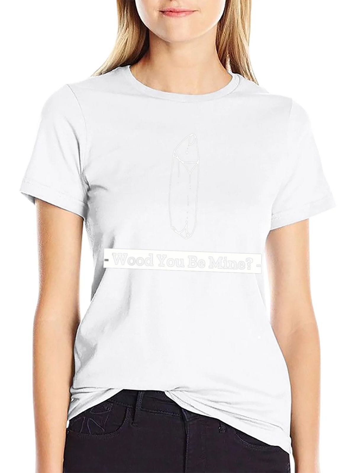 Wood You Be Mine? Graphic Tee product image 8
