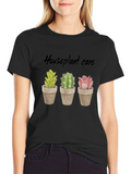 Houseplant Care T-Shirt - Cactus & Succulent Lover product image 1