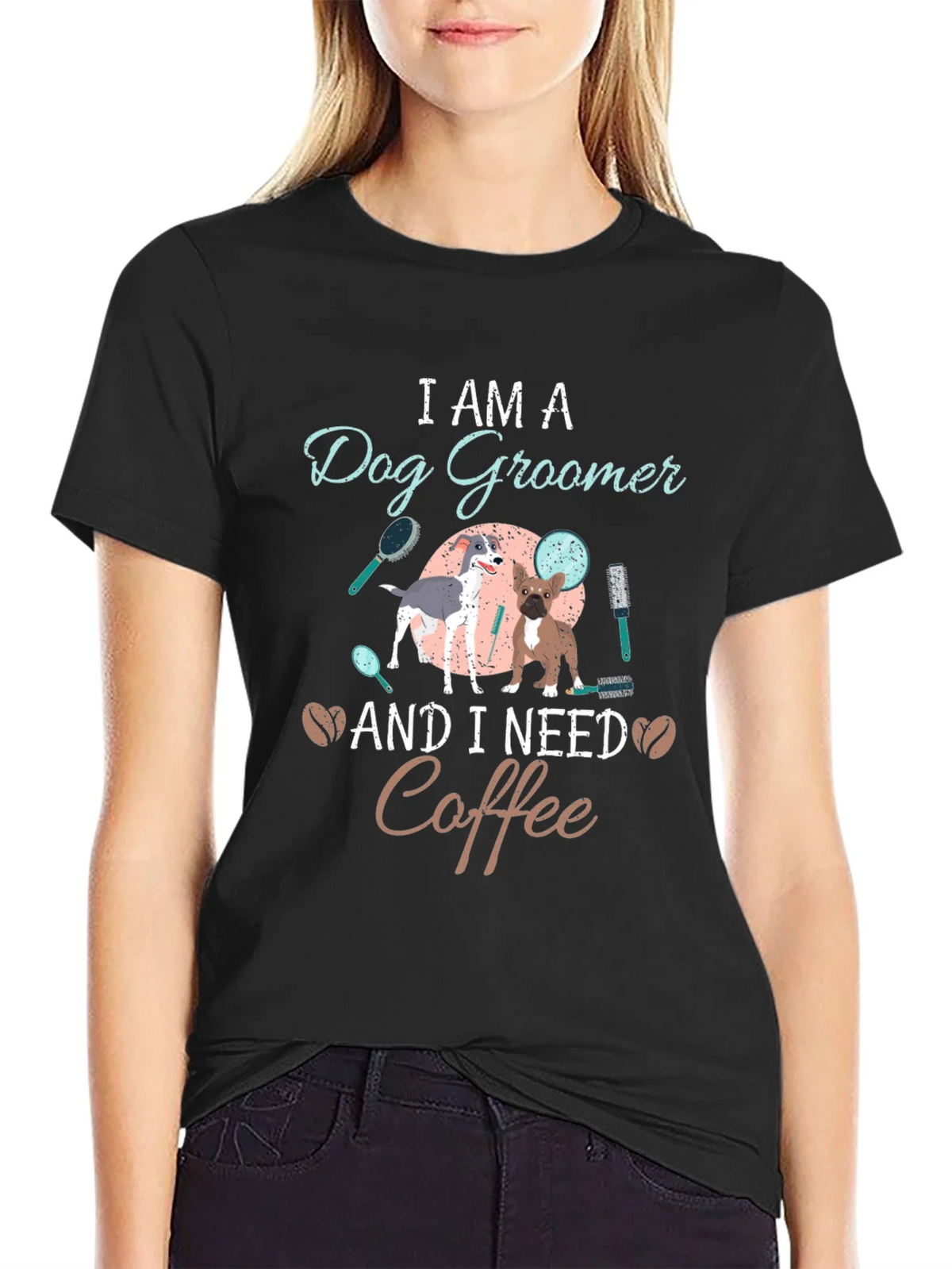 Dog Groomer Coffee T-Shirt - Unisex product image 2