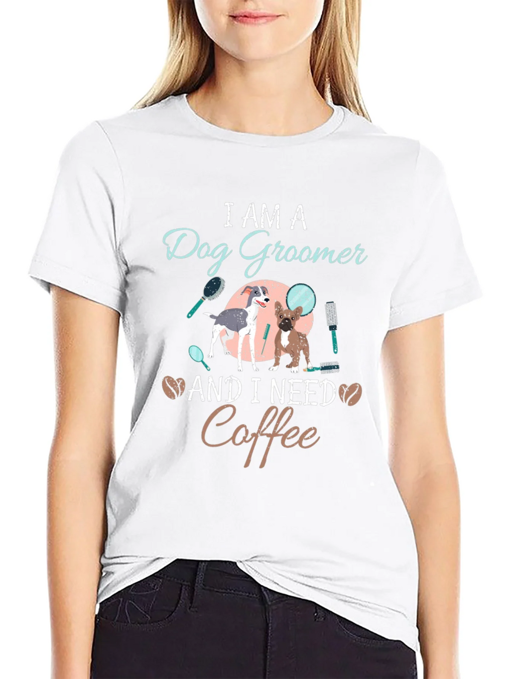 Dog Groomer Coffee T-Shirt - Unisex product image 8