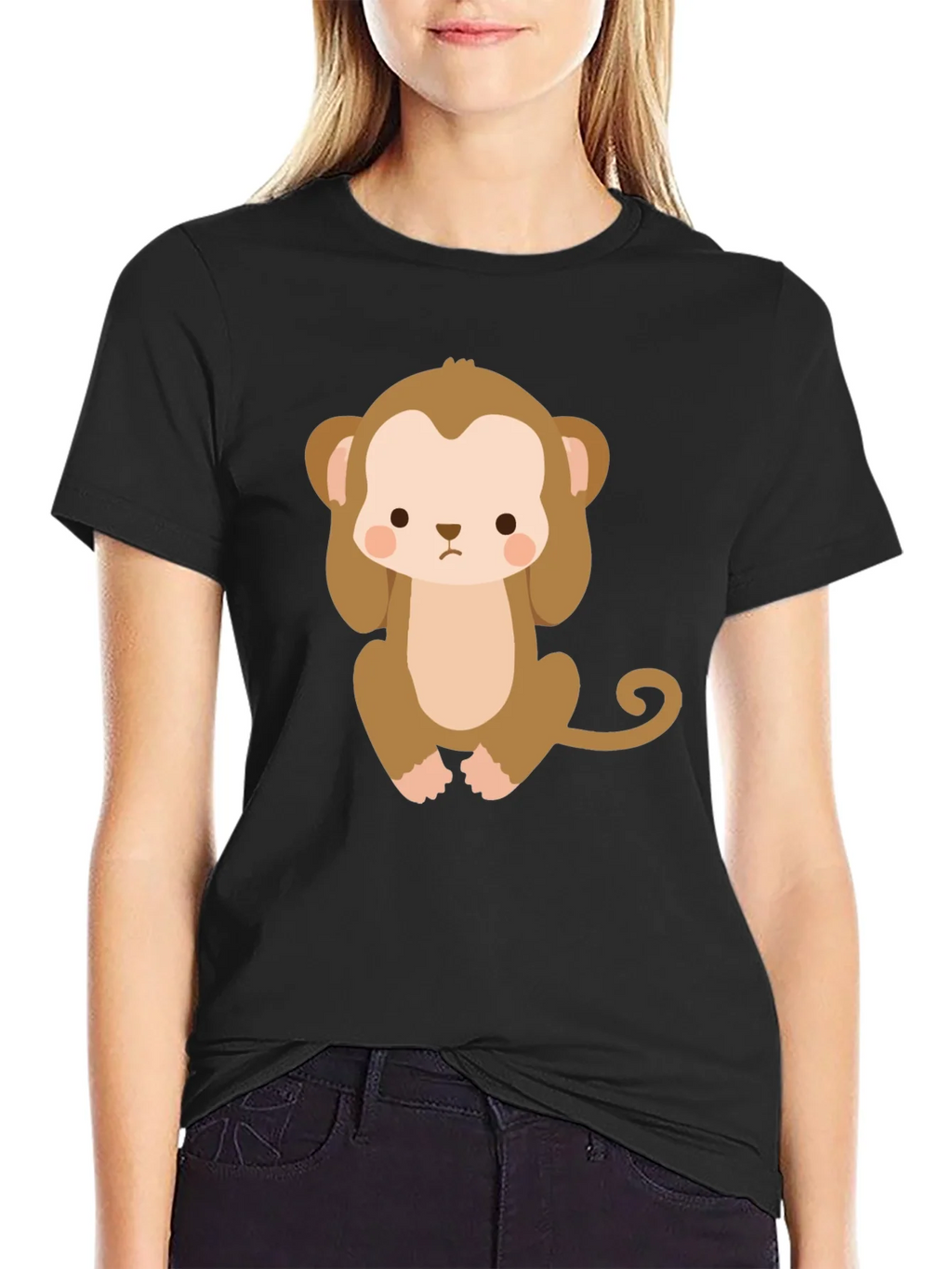 Cute Monkey Graphic T-Shirt product image 2