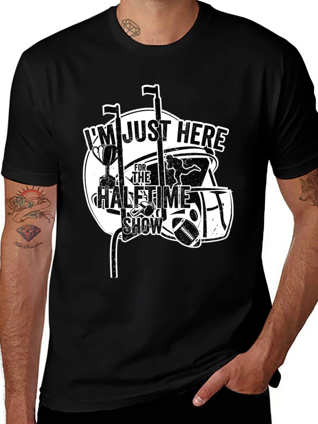Halftime Show T-Shirt - Football Fan Apparel product image 1