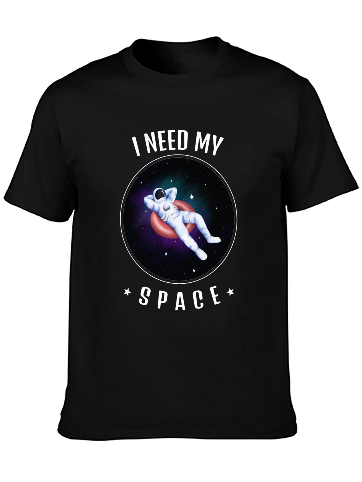 I Need My Space Astronaut Graphic T-Shirt product image 3