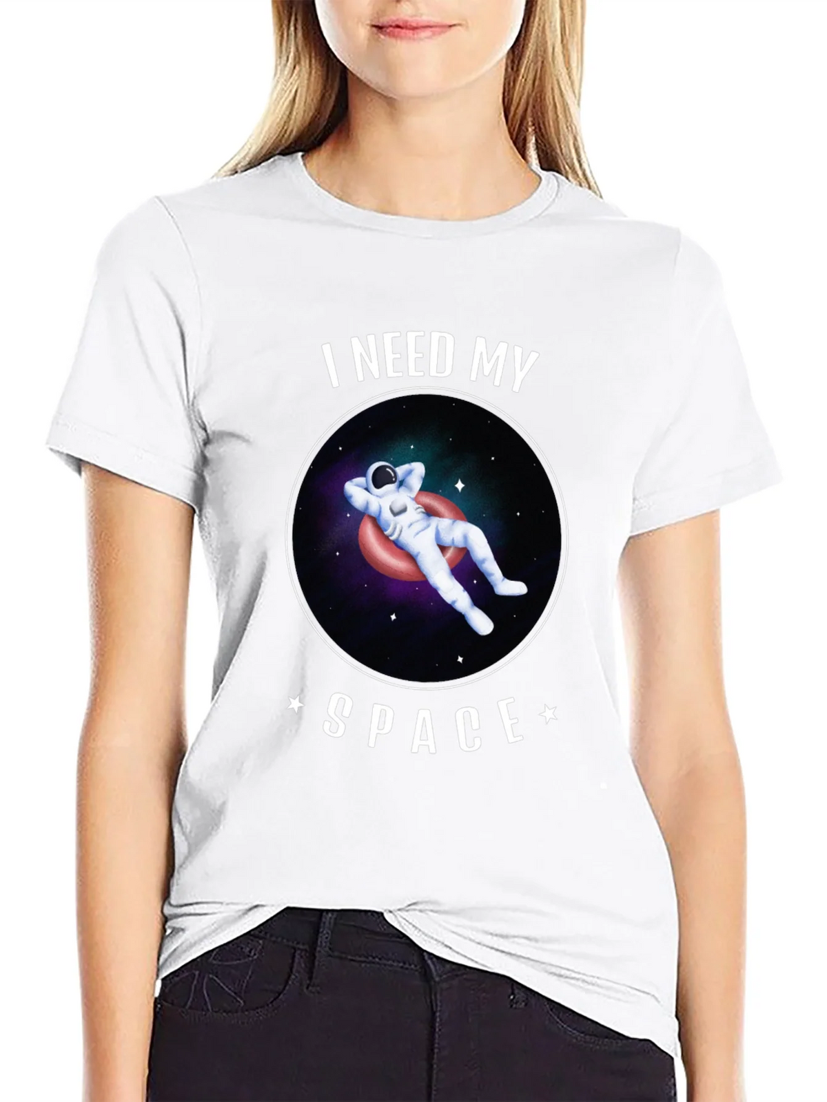 I Need My Space Astronaut Graphic T-Shirt product image 8