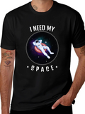 I Need My Space Astronaut Graphic T-Shirt product image 1