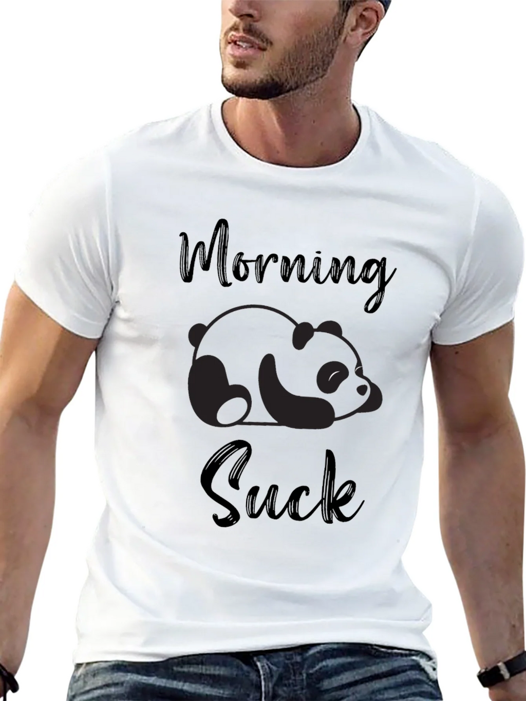 Morning Suck Panda Graphic Tee product image 12