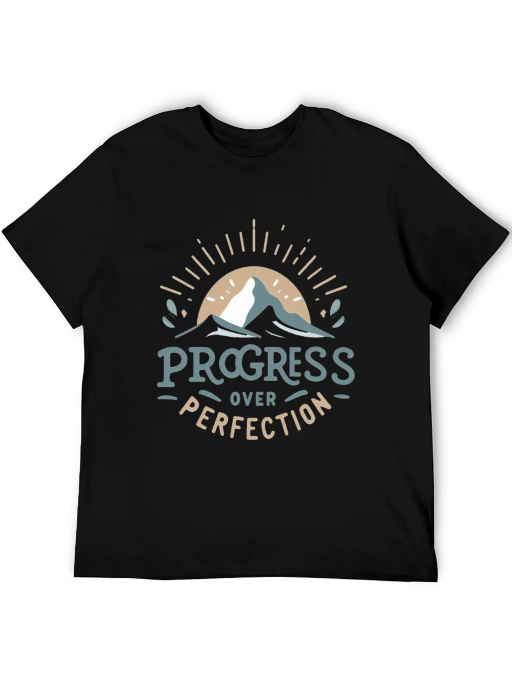 Progress Over Perfection Graphic Tee product image 5