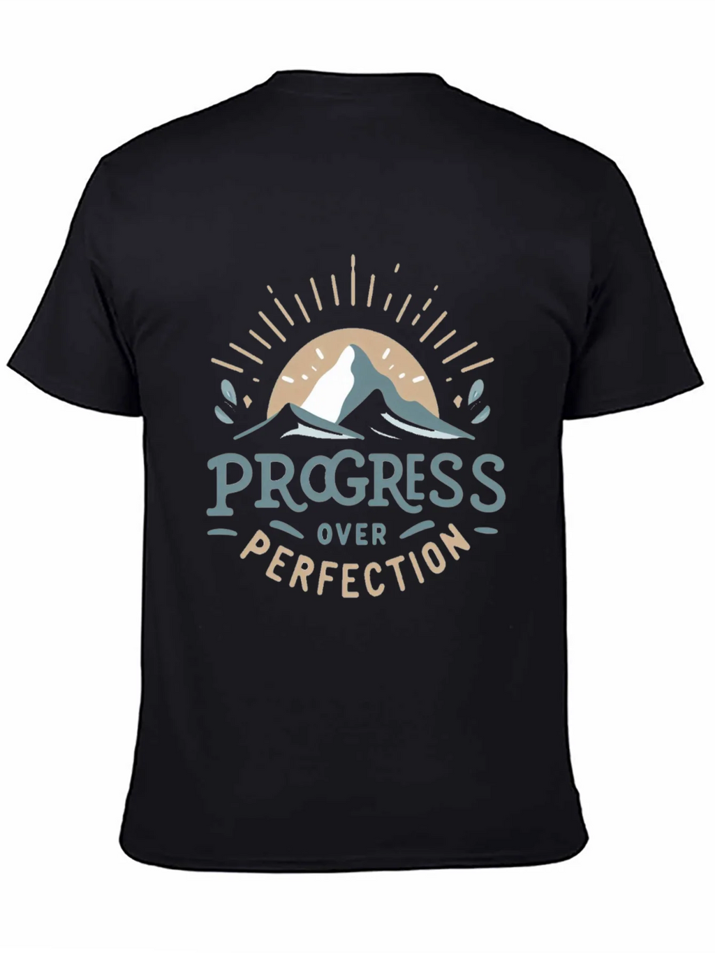 Progress Over Perfection Graphic Tee product image 4
