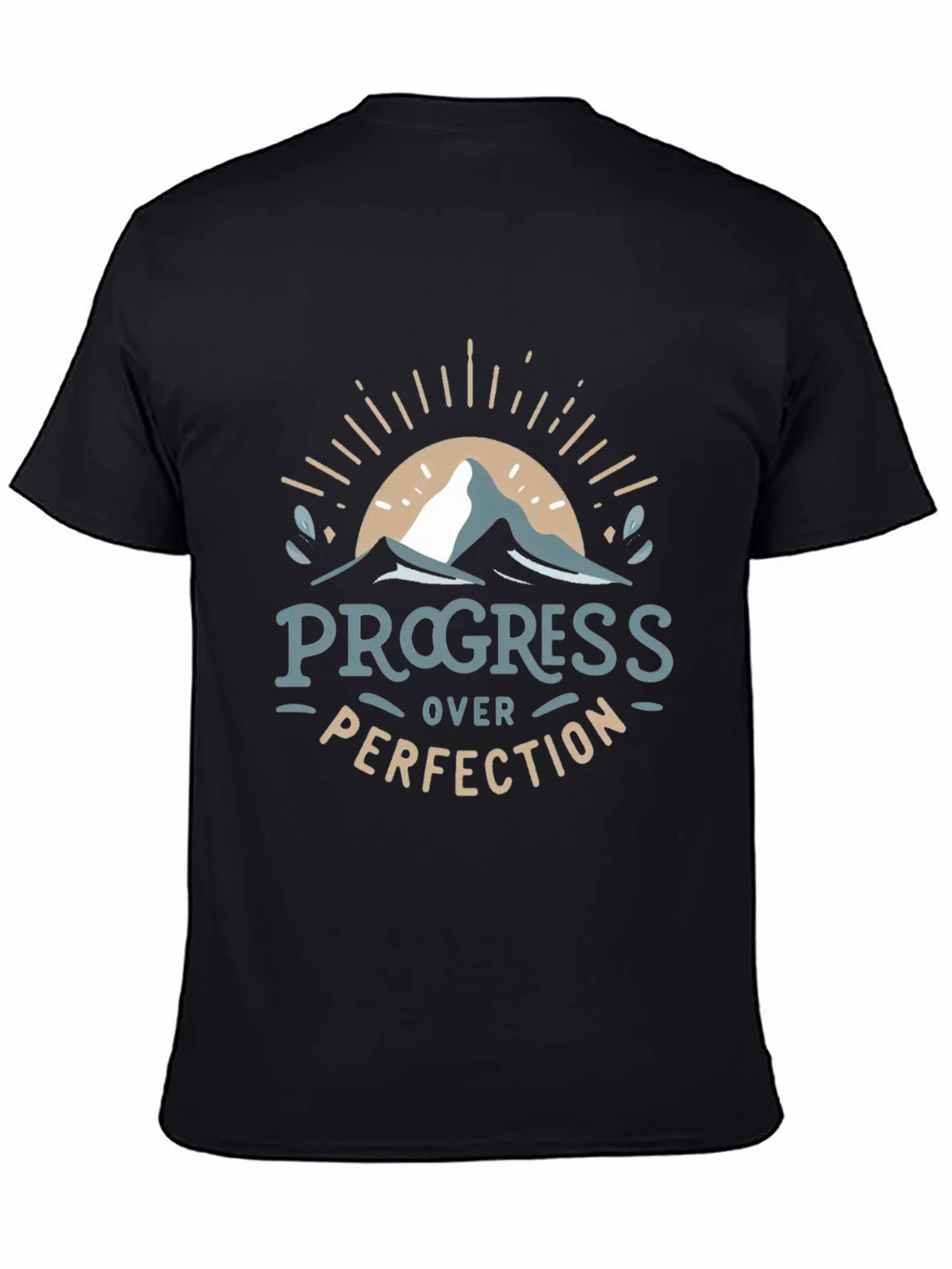 Progress Over Perfection Graphic Tee product image 4