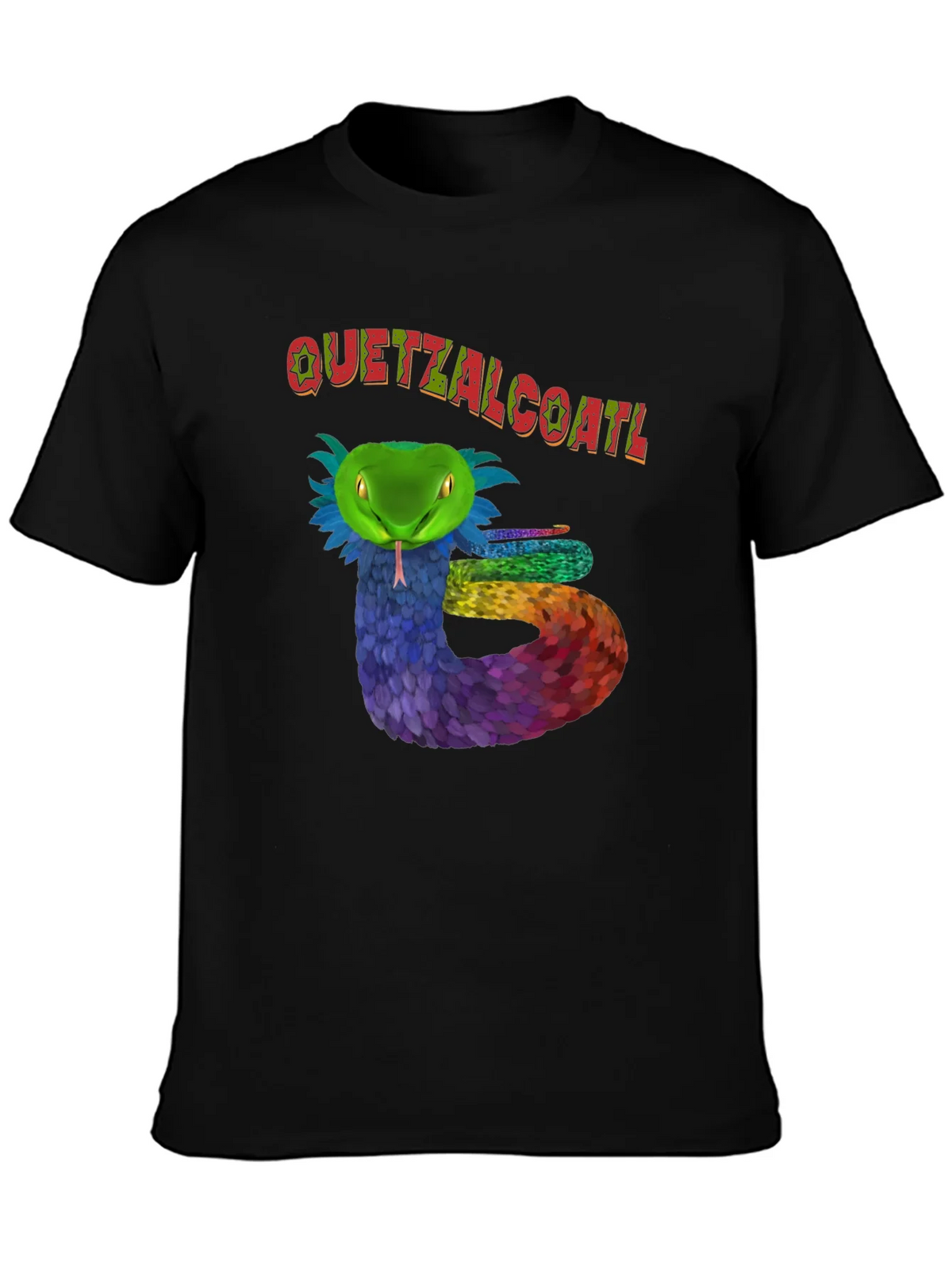 Quetzalcoatl Serpent Graphic T-Shirt product image 3
