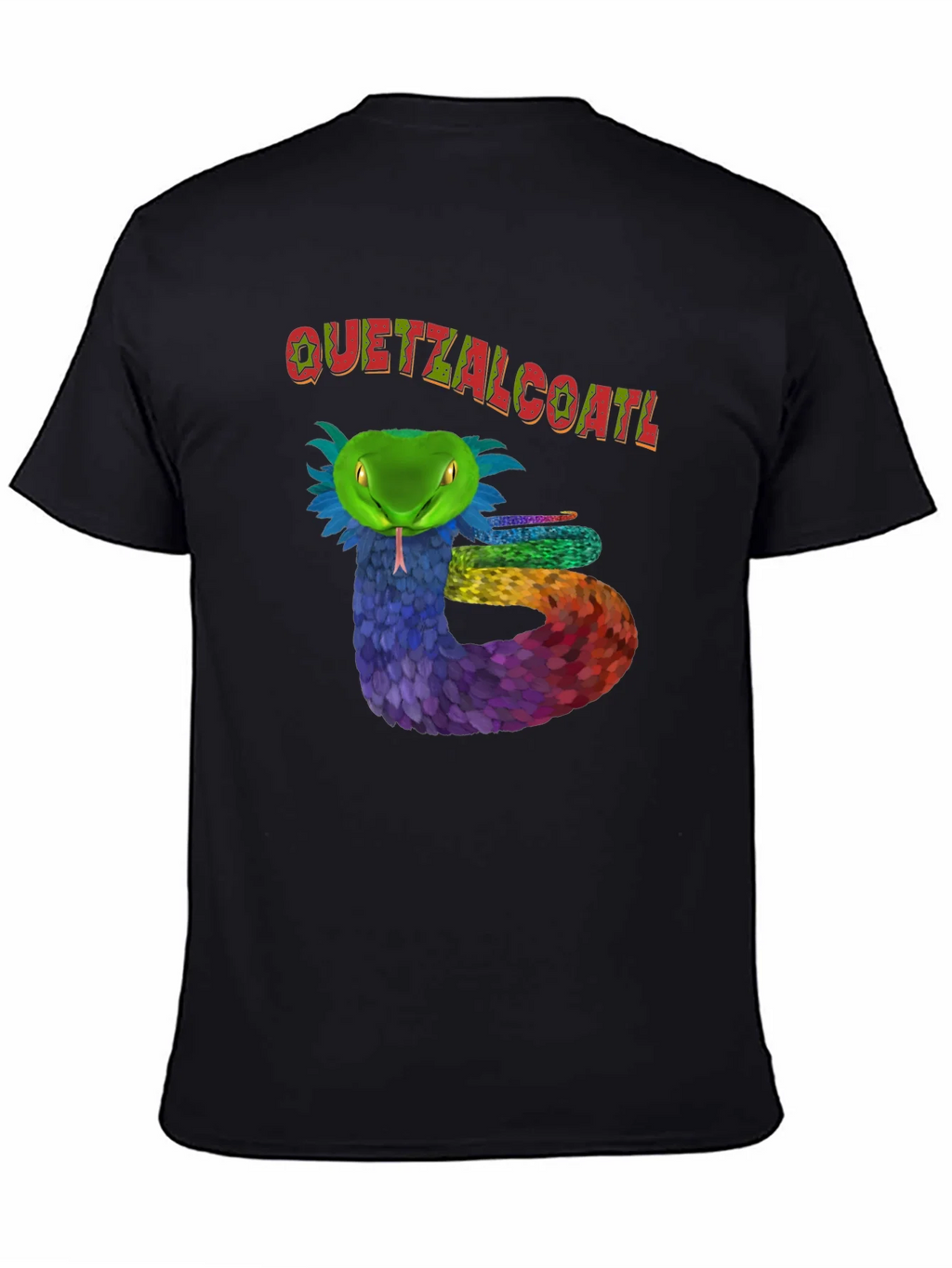 Quetzalcoatl Serpent Graphic T-Shirt product image 4