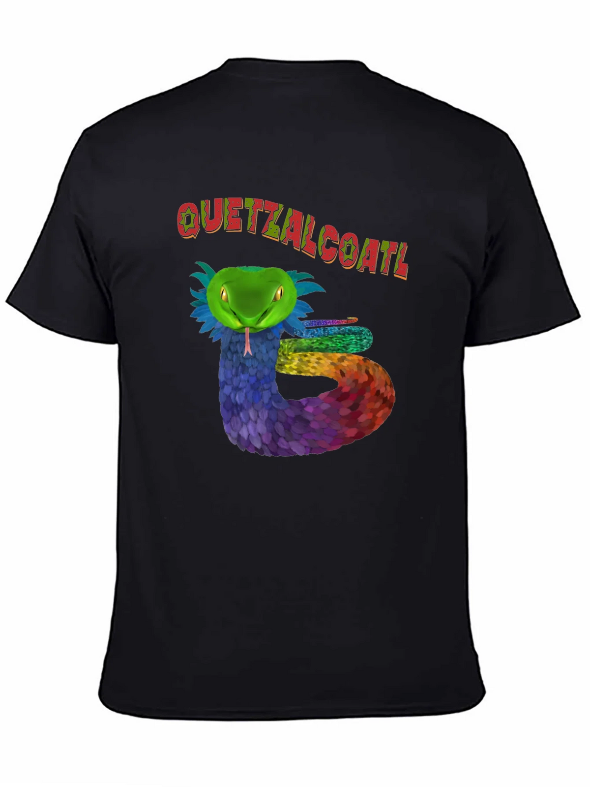 Quetzalcoatl Serpent Graphic T-Shirt product image 4