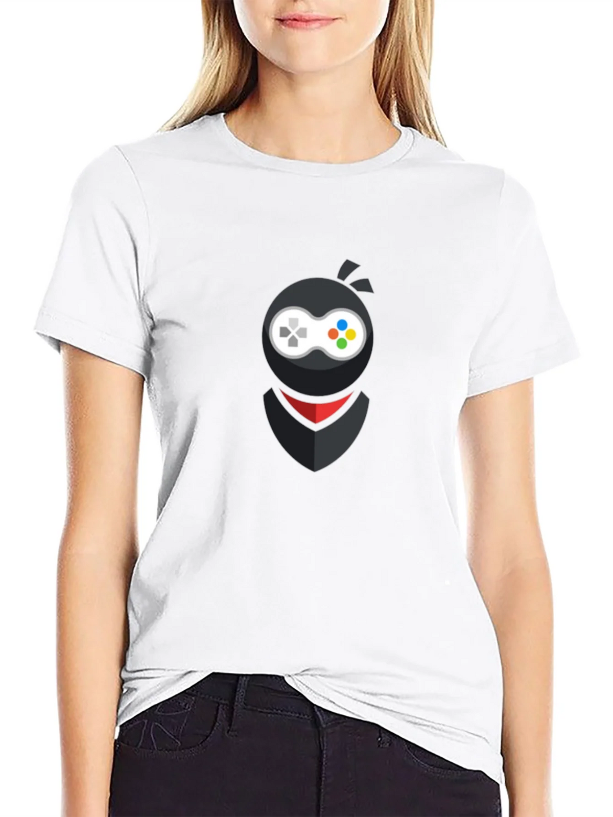Gamer Ninja Black T-Shirt - Stealth Gaming Style product image 8