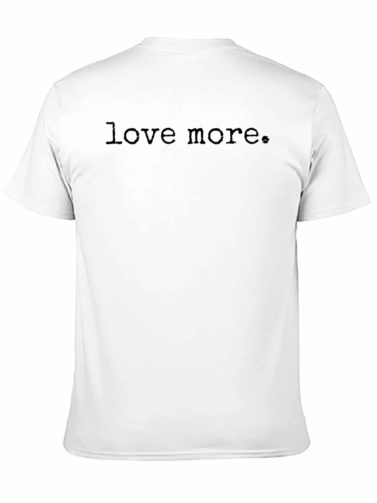 Love More Graphic Tee - Black Casual T-Shirt product image 10