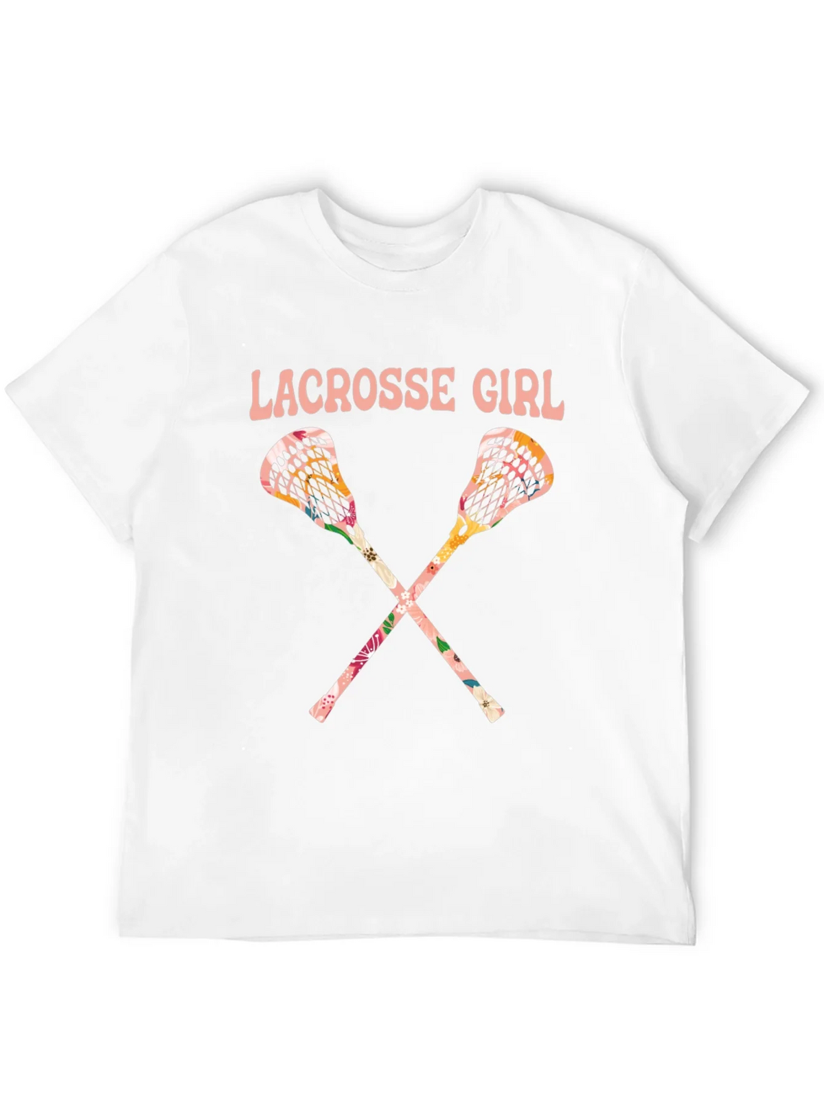 Lacrosse Girl Floral T-Shirt product image 10