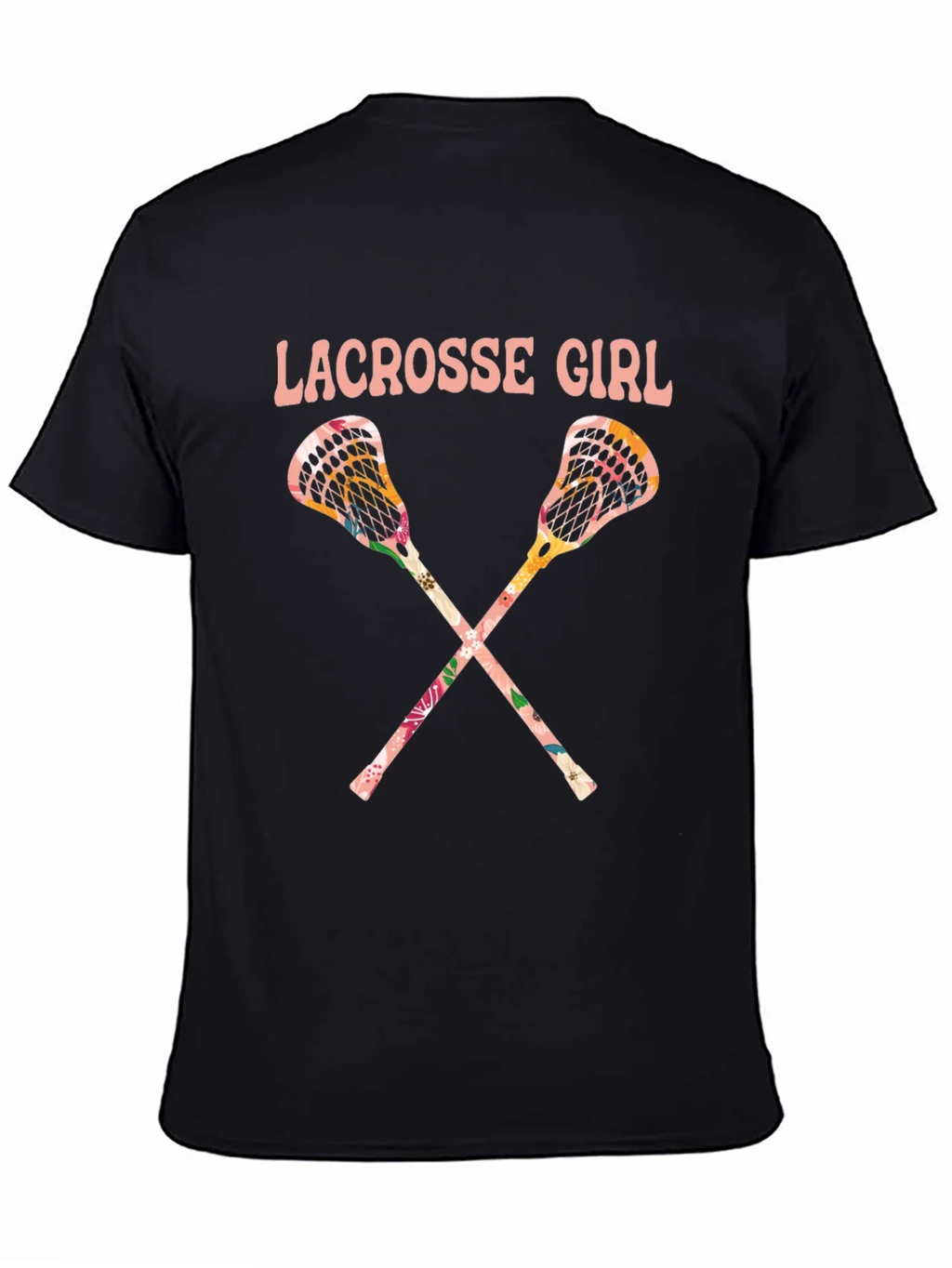 Lacrosse Girl Floral T-Shirt product image 4
