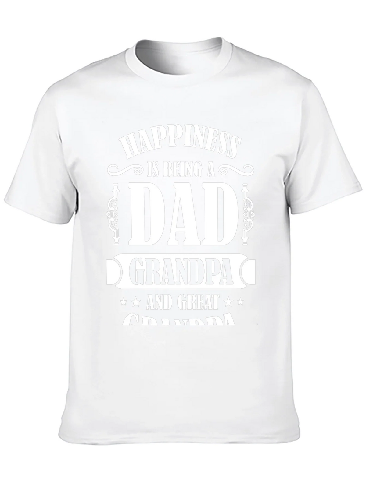 Happiness Dad Grandpa Great T-Shirt product image 9