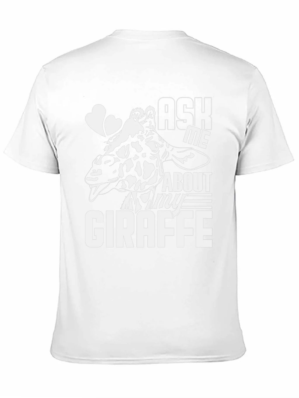 Ask Me About My Giraffe T-Shirt - Fun Animal Tee product image 10