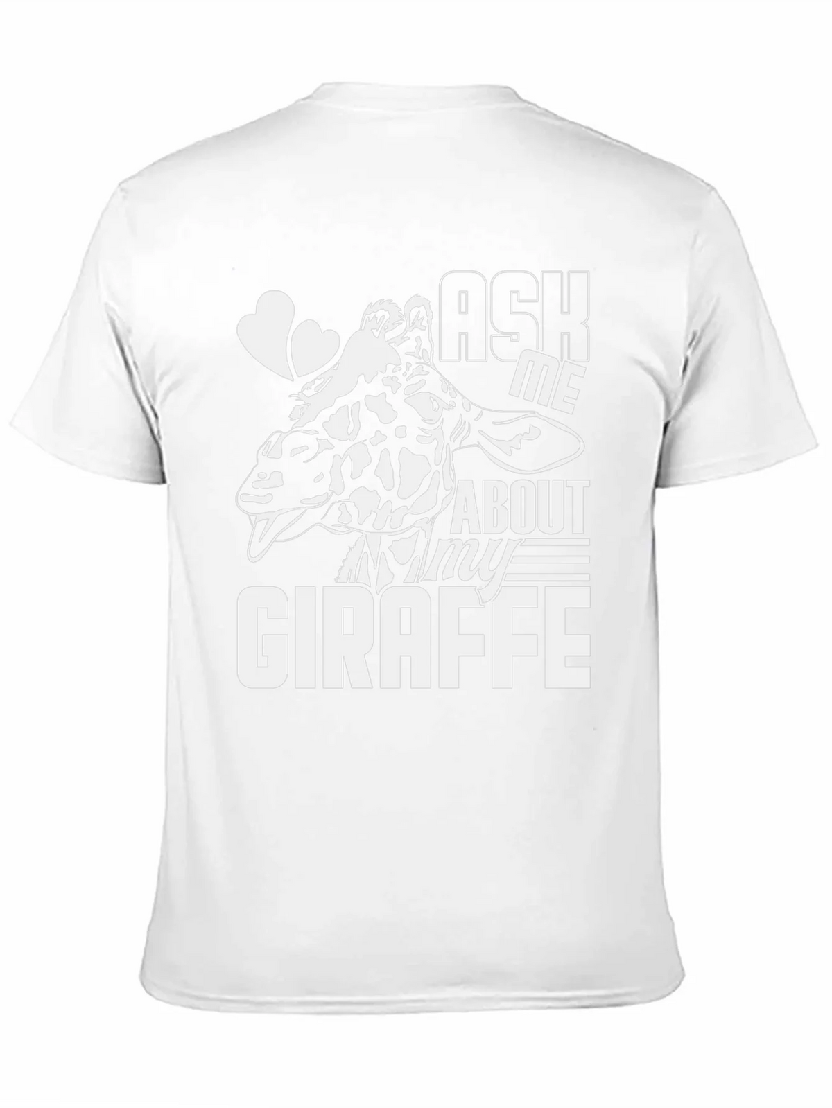Ask Me About My Giraffe T-Shirt - Fun Animal Tee product image 10