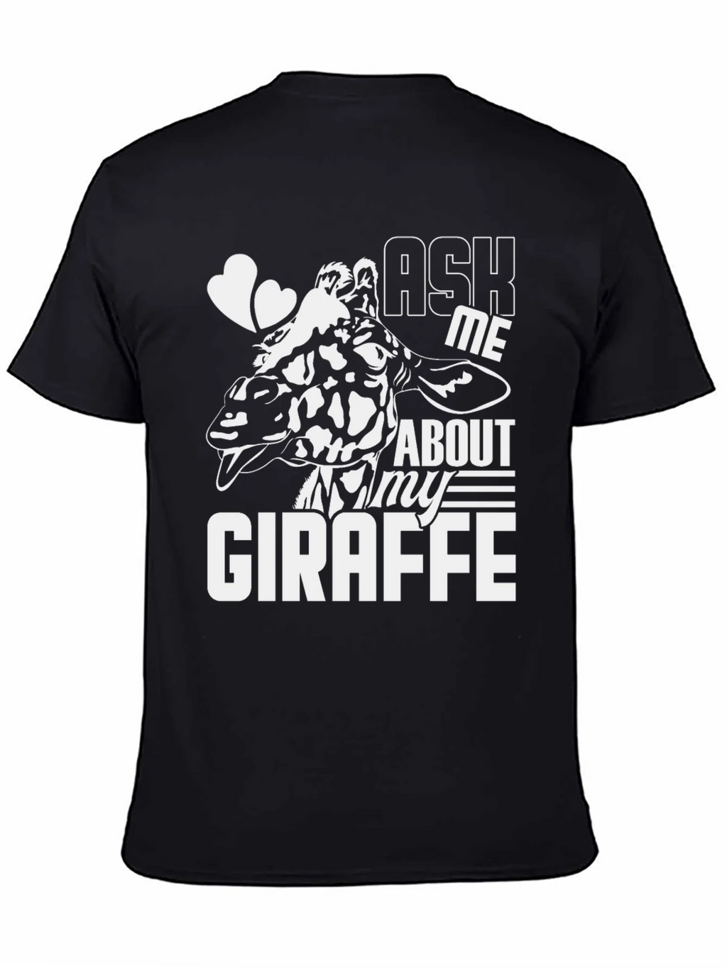 Ask Me About My Giraffe T-Shirt - Fun Animal Tee product image 4
