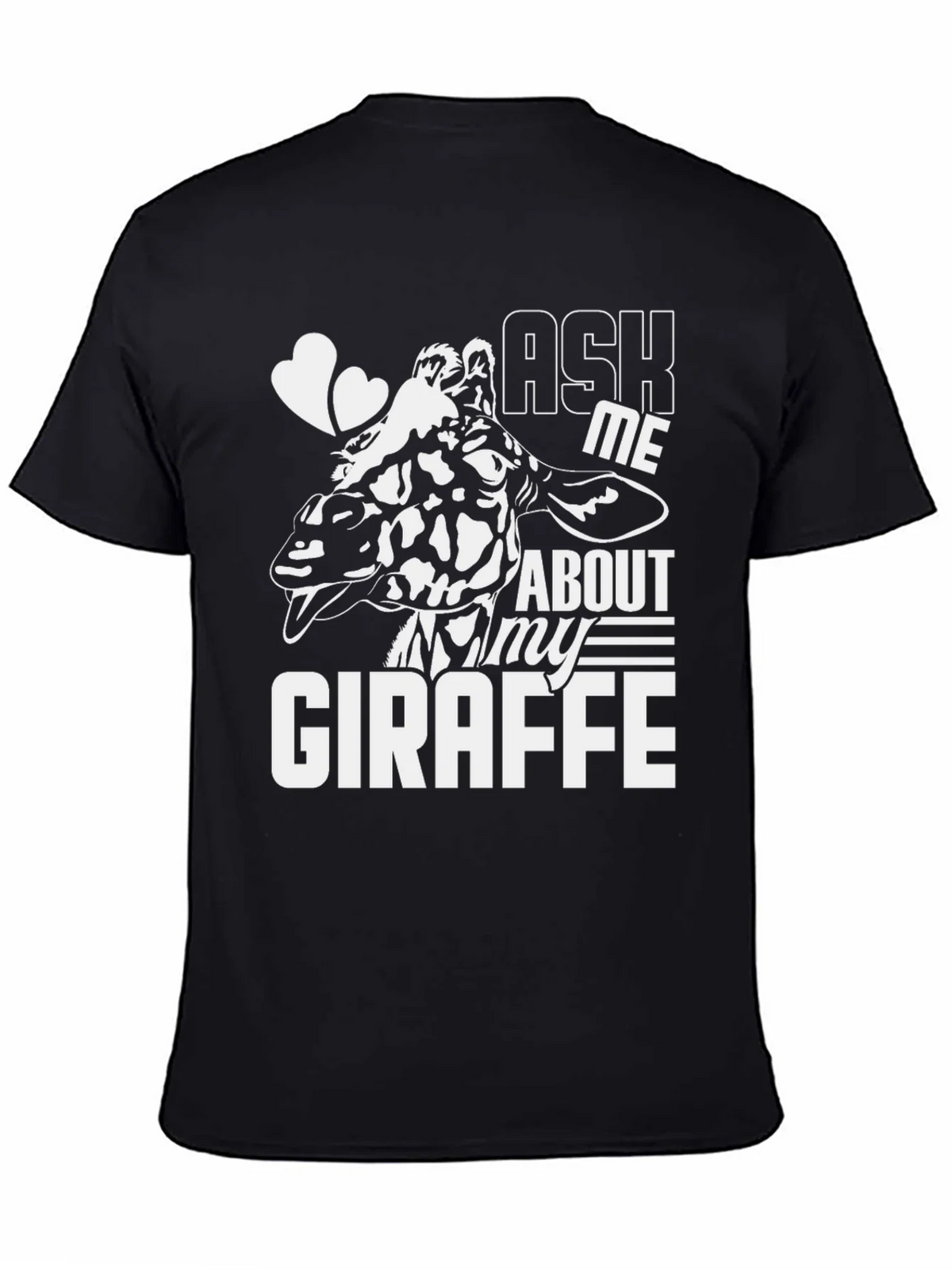 Ask Me About My Giraffe T-Shirt - Fun Animal Tee product image 4