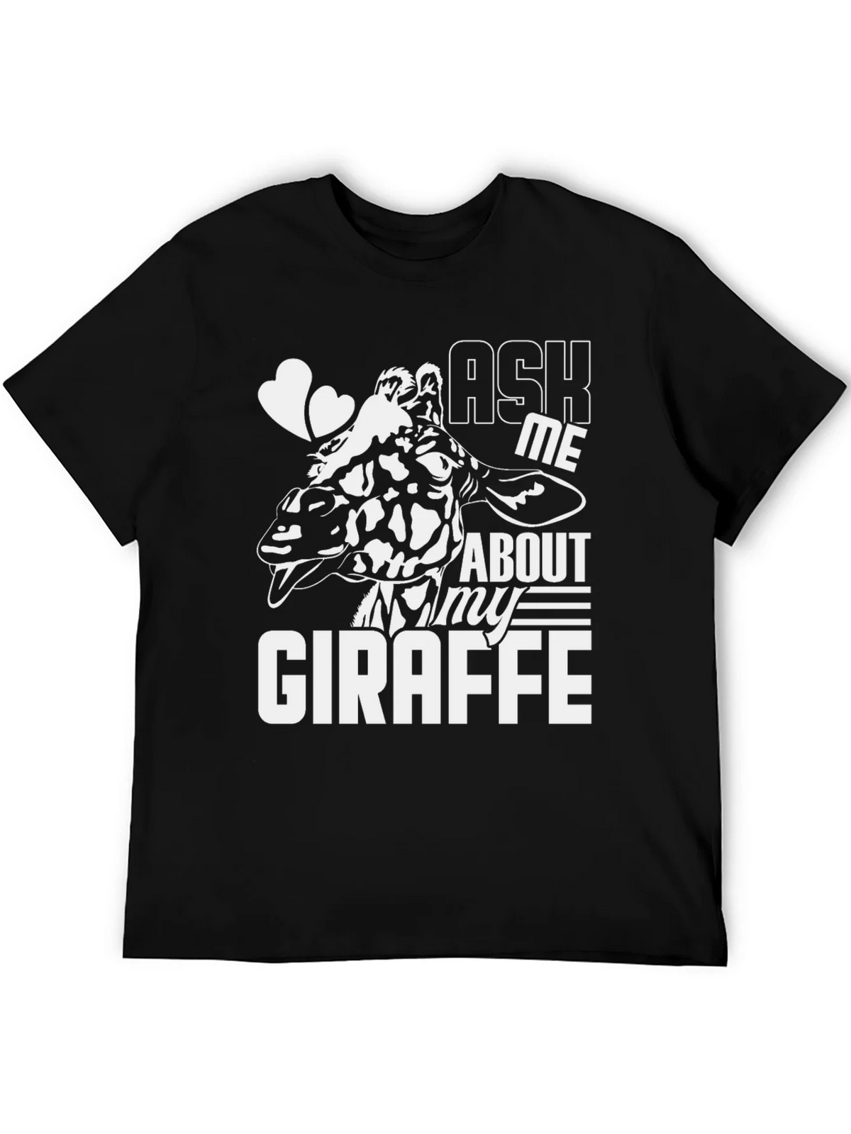 Ask Me About My Giraffe T-Shirt - Fun Animal Tee product image 5