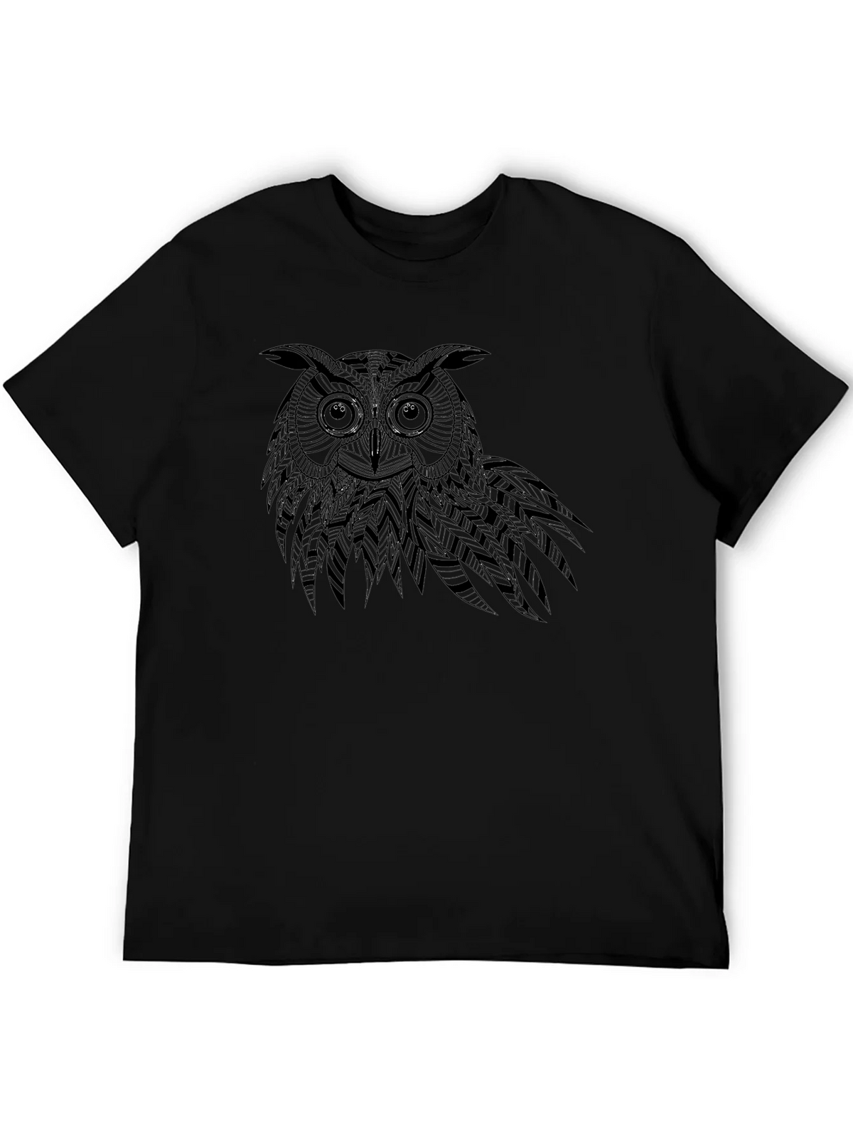 Black Owl Graphic Tee - Unique Design product image 5