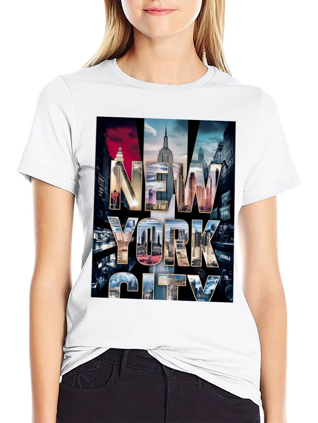 New York City Skyline Graphic Tee product image 7