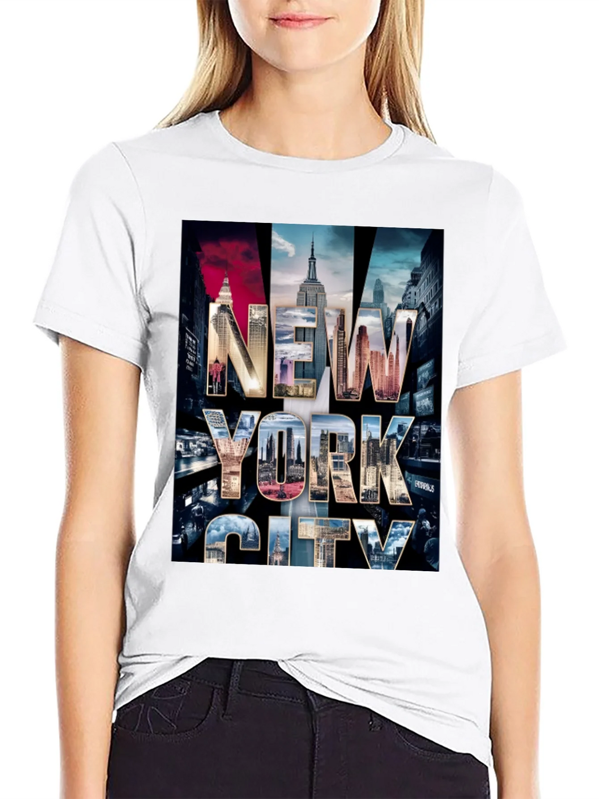 New York City Skyline Graphic Tee product image 7