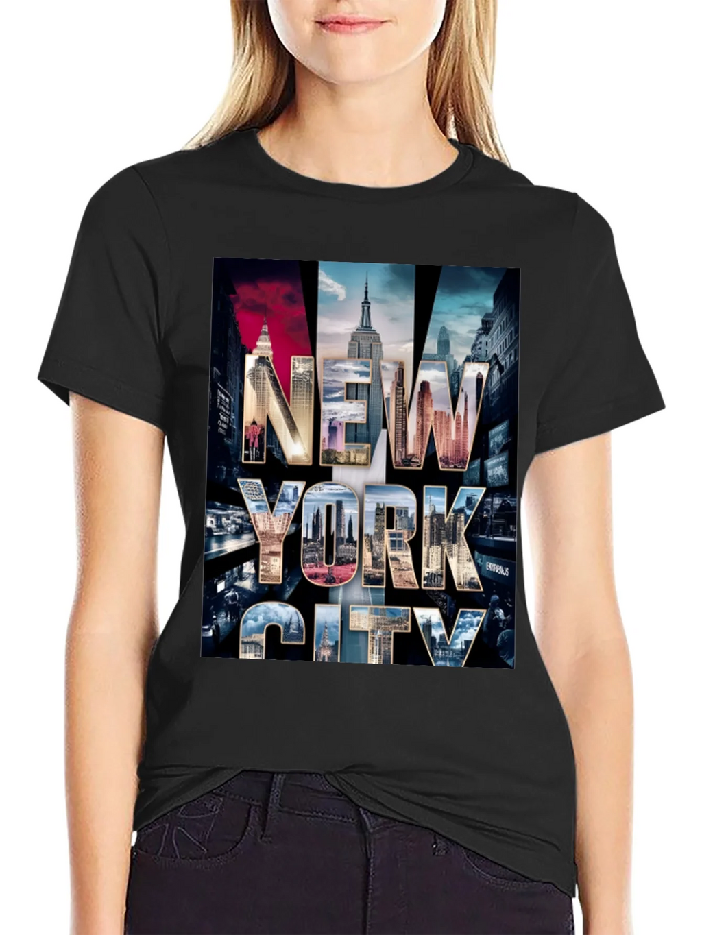 New York City Skyline Graphic Tee product image 2