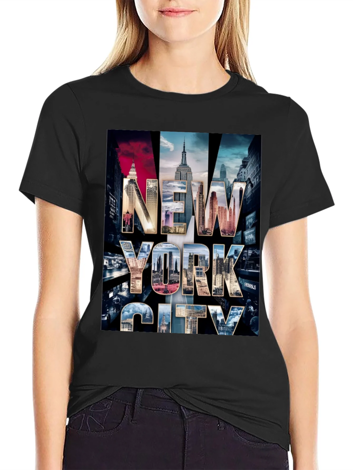 New York City Skyline Graphic Tee product image 2