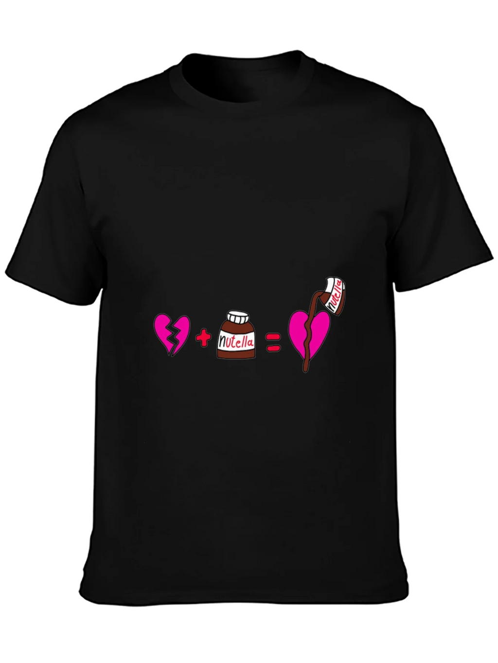 Nutella Love Equation T-Shirt - Funny Graphic Tee product image 3