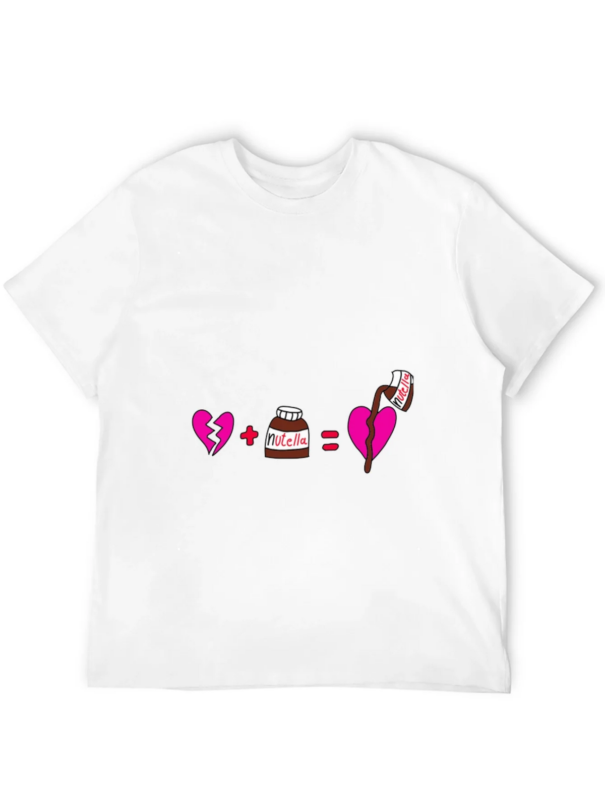 Nutella Love Equation T-Shirt - Funny Graphic Tee product image 11
