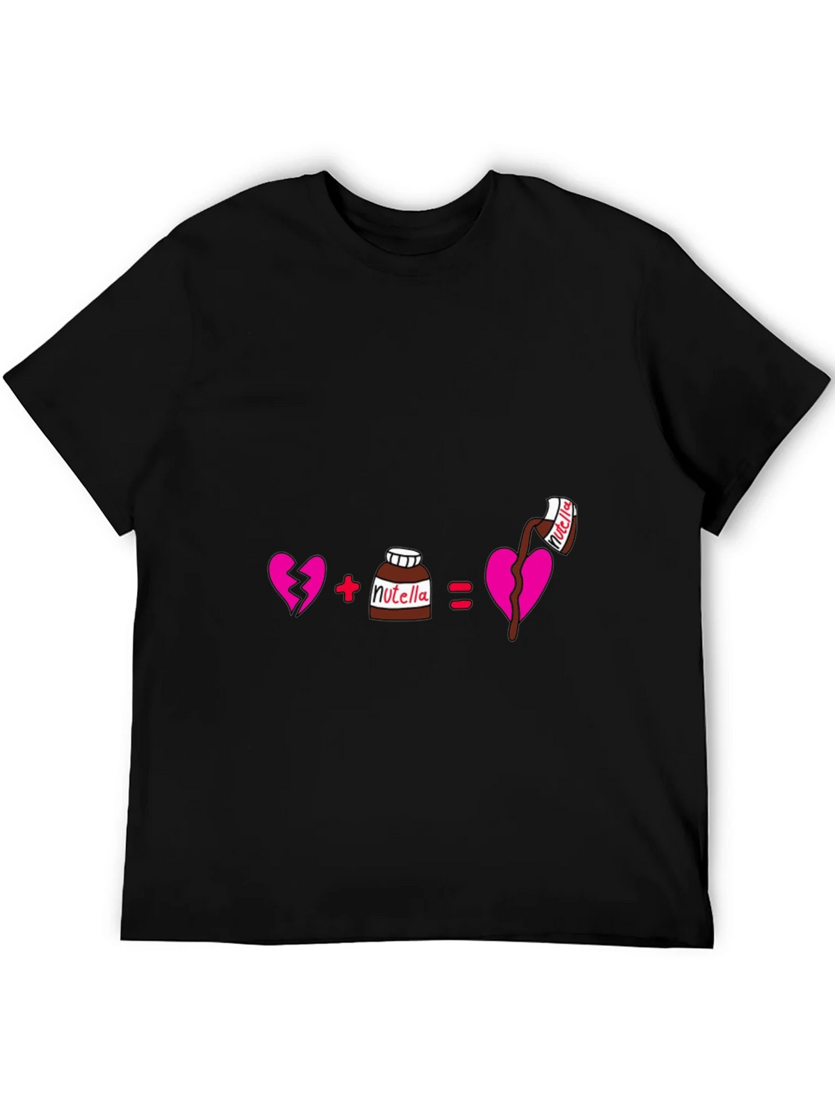 Nutella Love Equation T-Shirt - Funny Graphic Tee product image 5