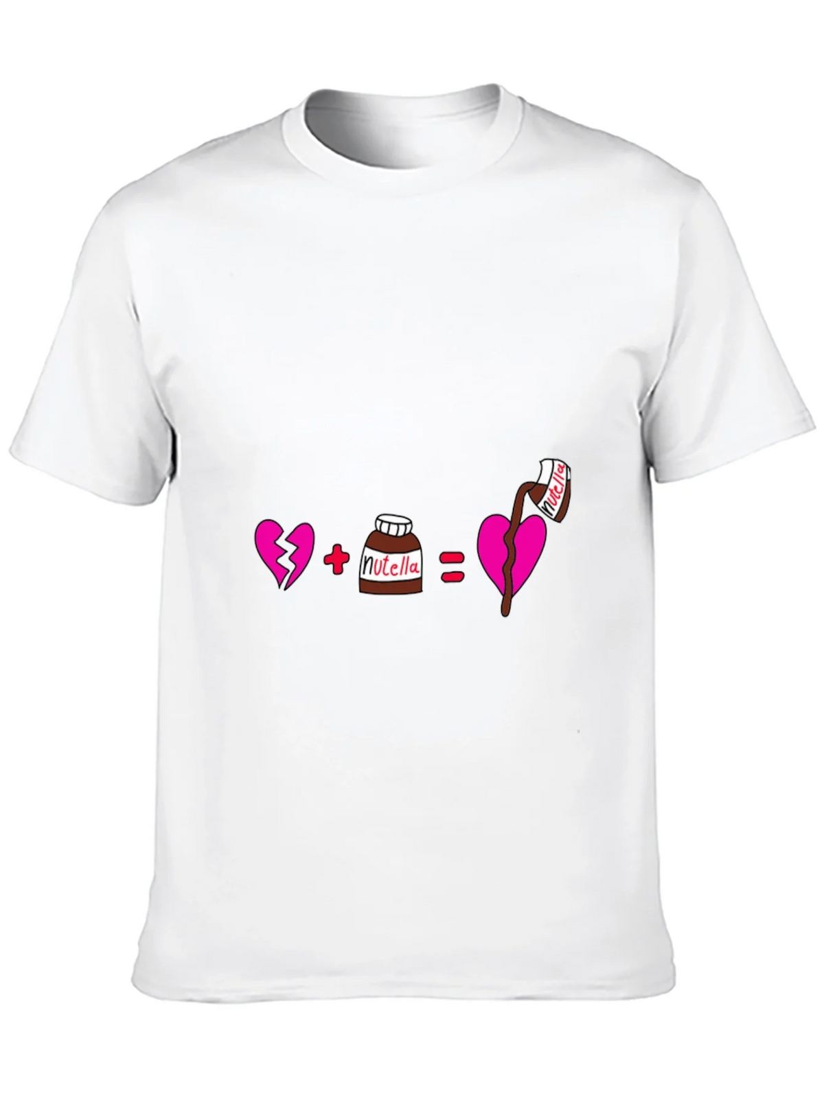 Nutella Love Equation T-Shirt - Funny Graphic Tee product image 9