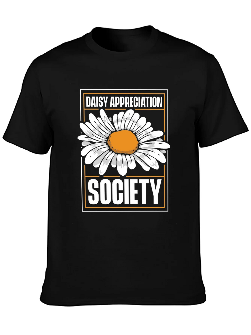 Daisy Appreciation Society Black T-Shirt product image 3