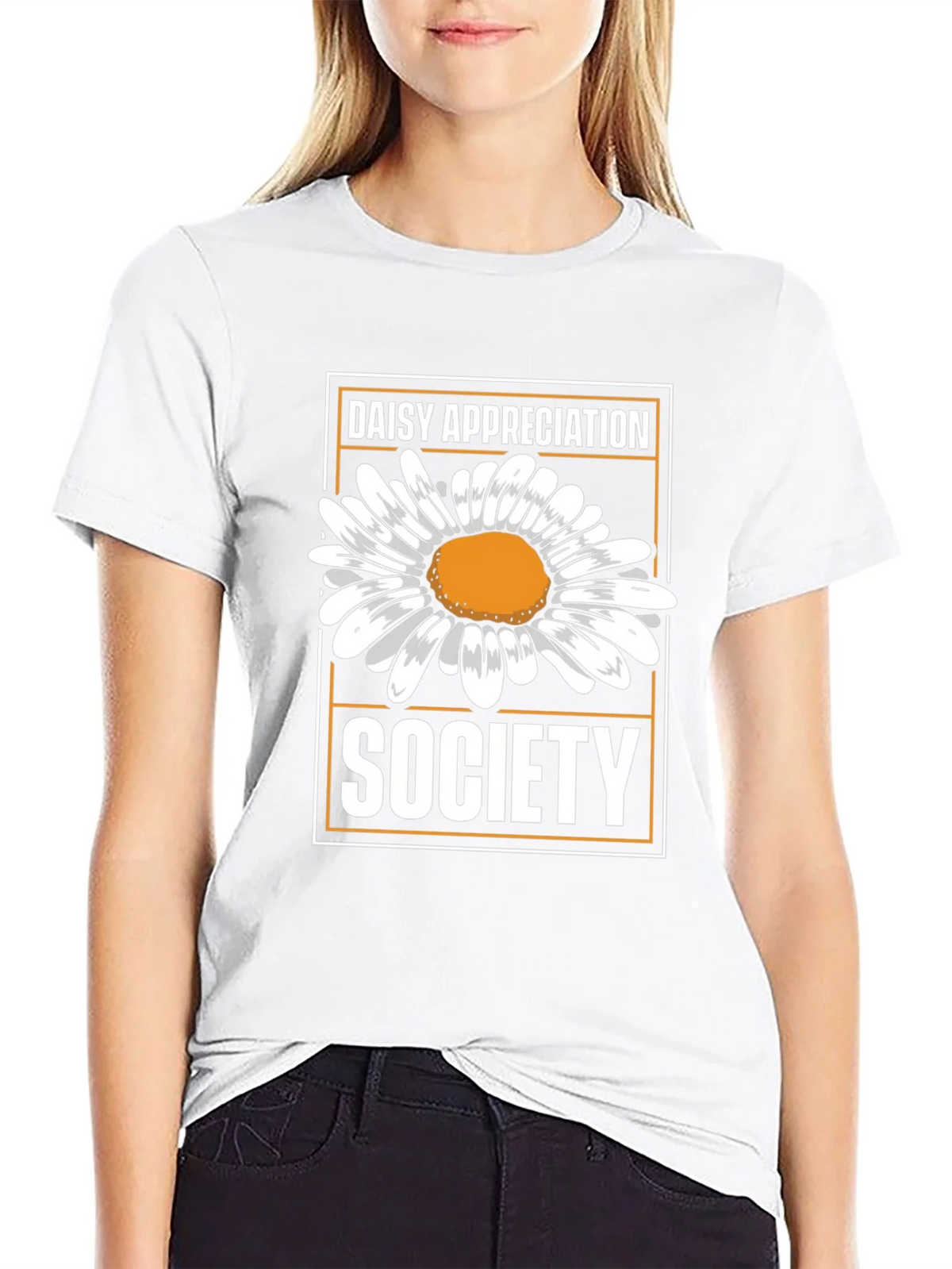 Daisy Appreciation Society Black T-Shirt product image 8