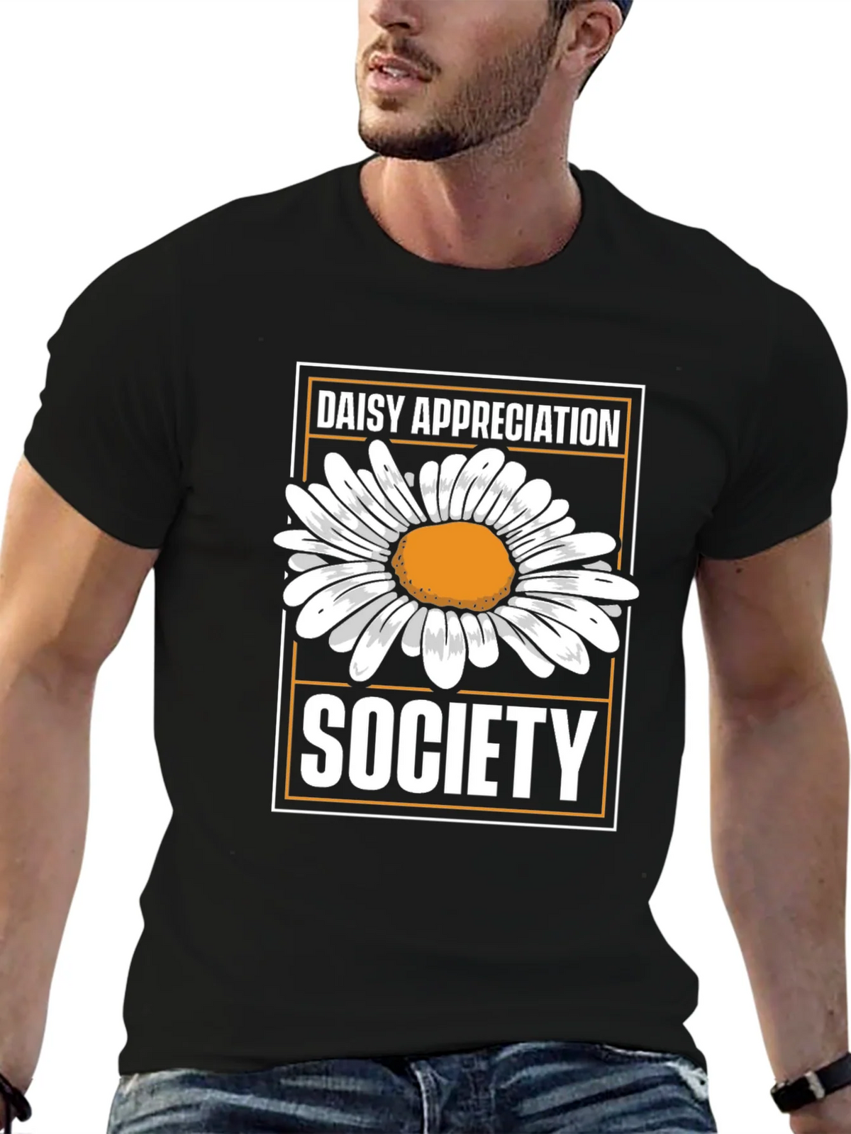 Daisy Appreciation Society Black T-Shirt product image 6