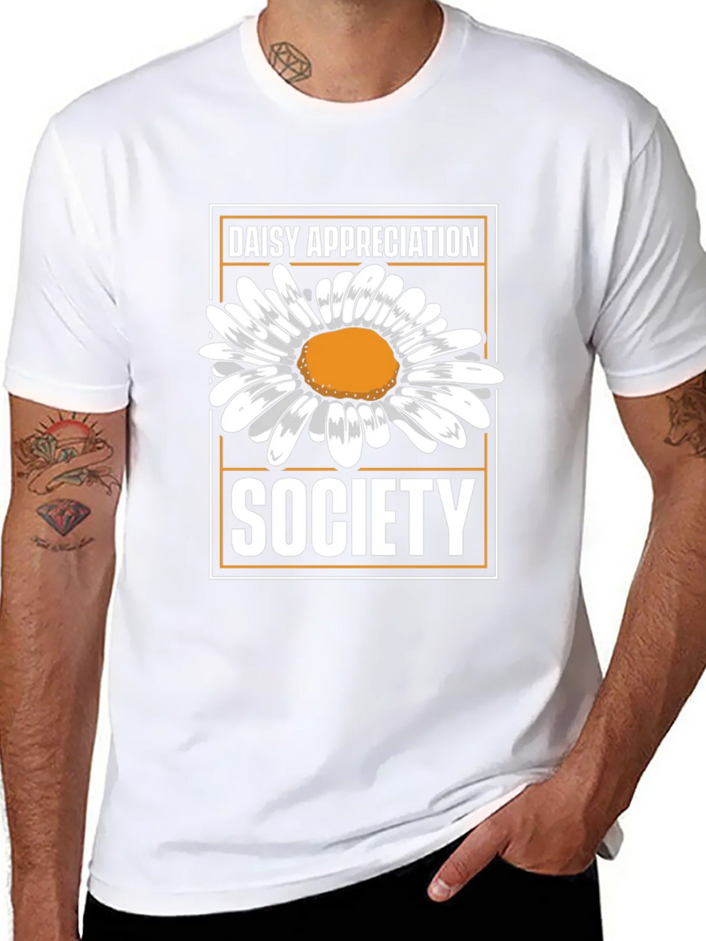 Daisy Appreciation Society Black T-Shirt product image 7