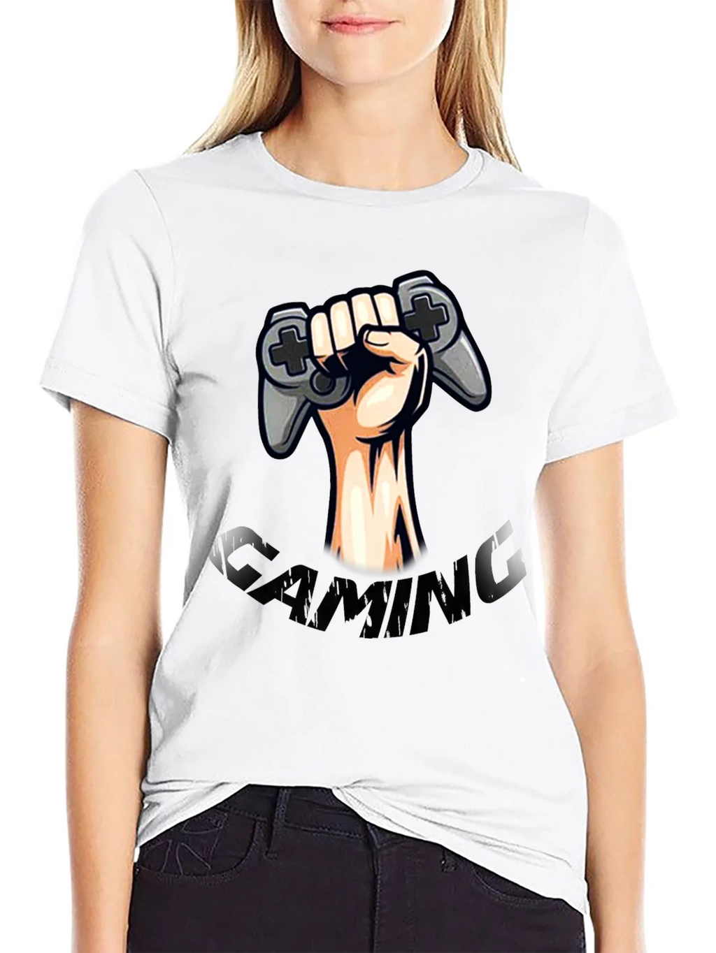 Gaming Controller Graphic Tee - Black product image 8