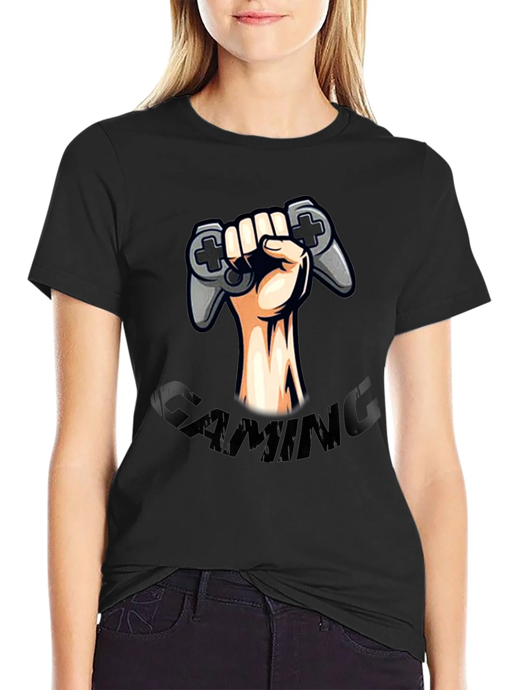 Gaming Controller Graphic Tee - Black product image 2