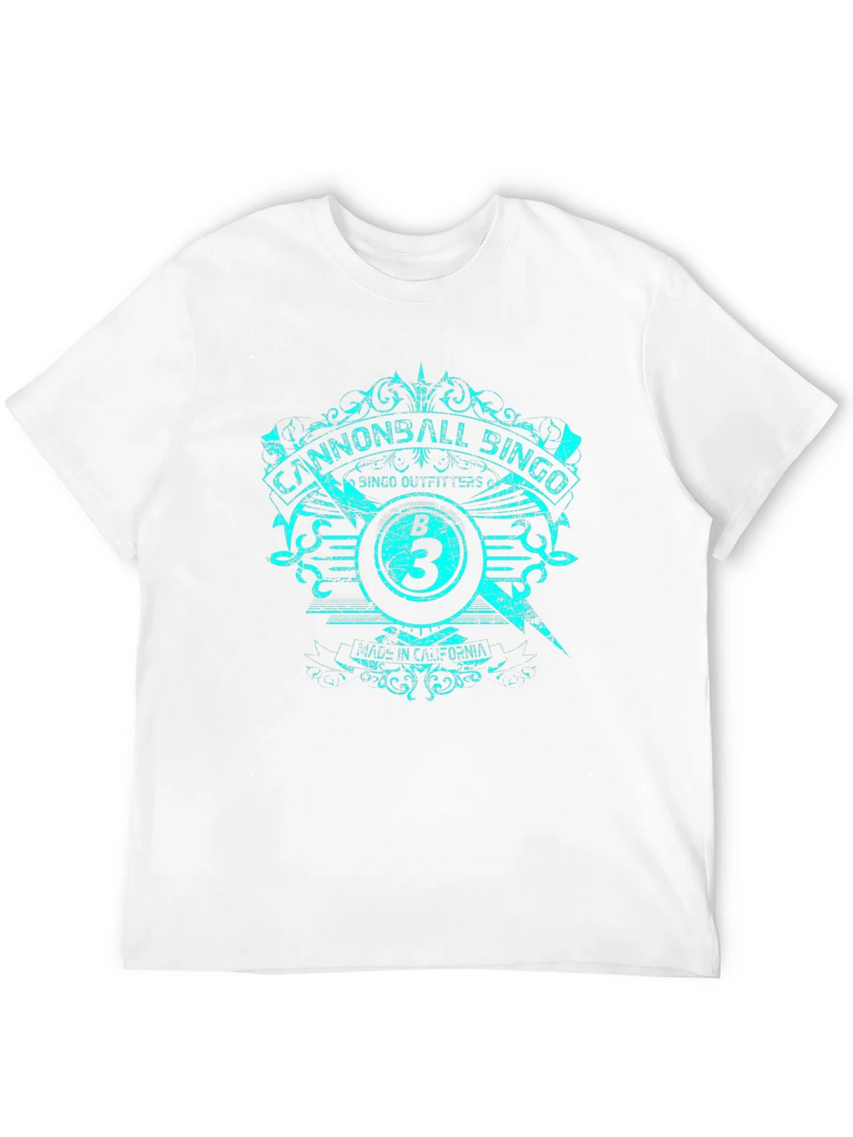 Cannonball Bingo Black T-Shirt with Graphic Design product image 11