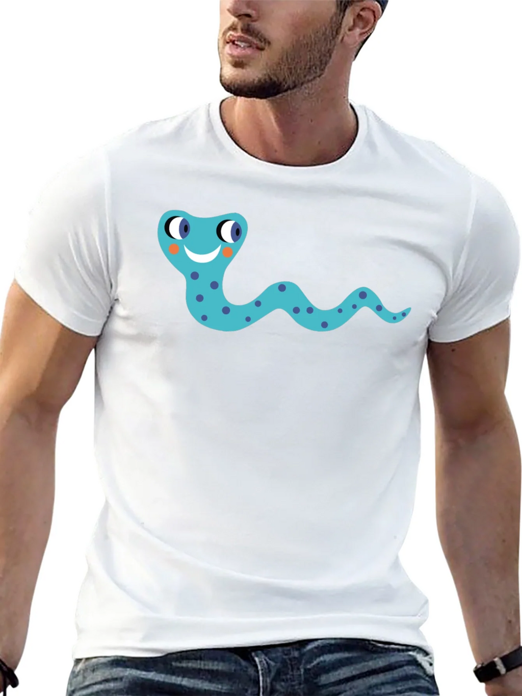 Snake Graphic Black T-Shirt product image 12