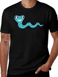 Snake Graphic Black T-Shirt product image 1