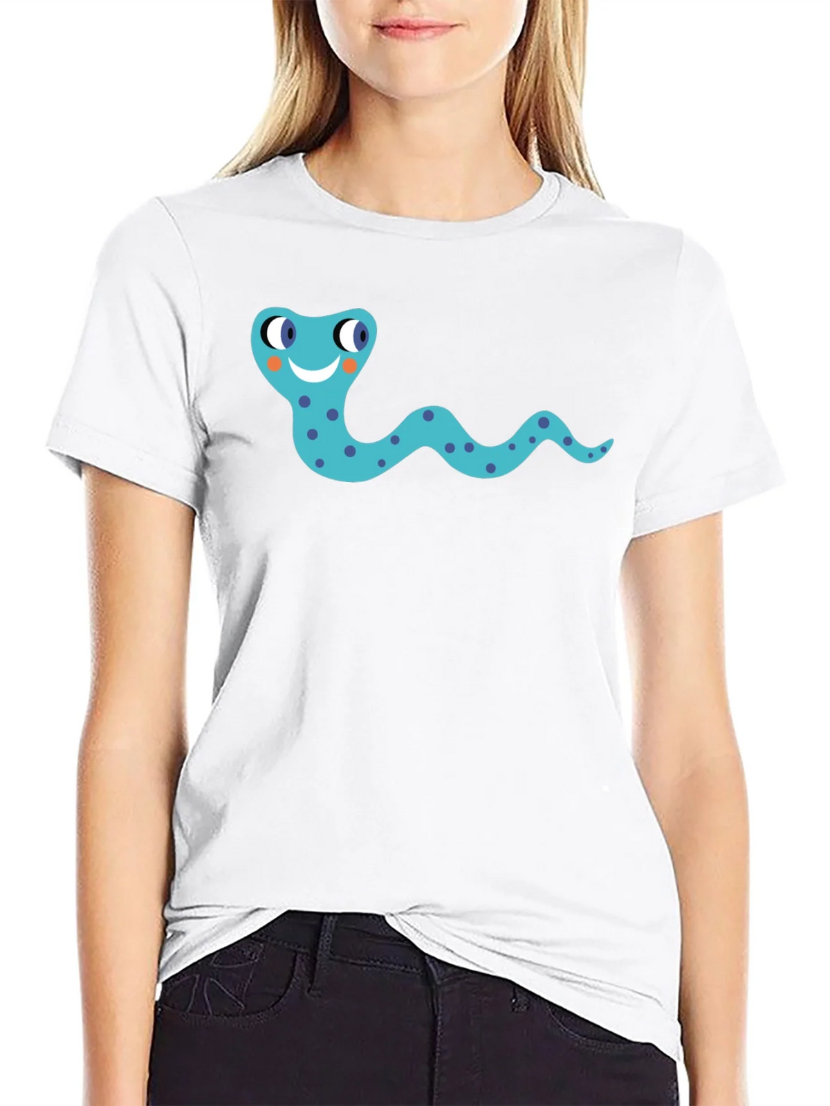 Snake Graphic Black T-Shirt product image 8